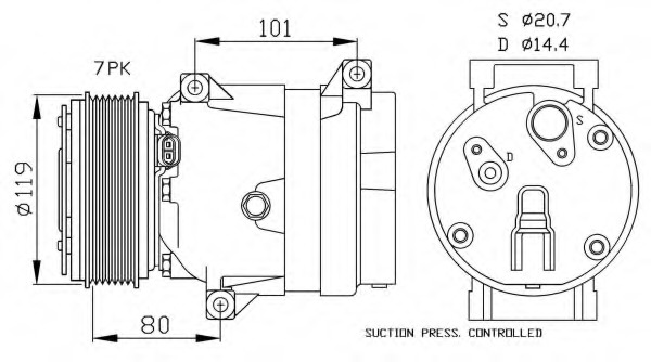 Compresor aer conditionat