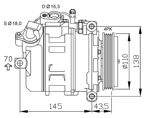 Compresor aer conditionat