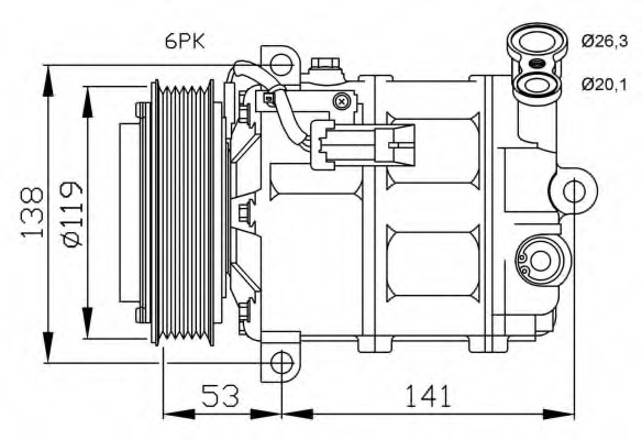 Compresor aer conditionat