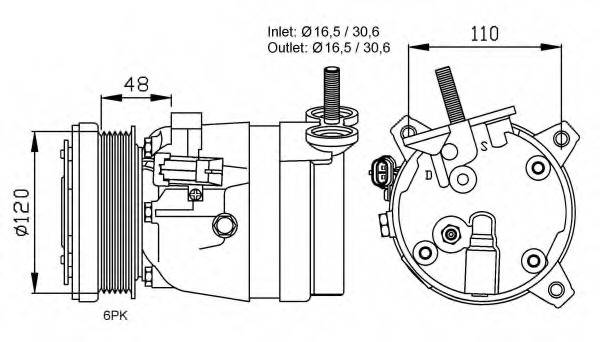 Compresor aer conditionat