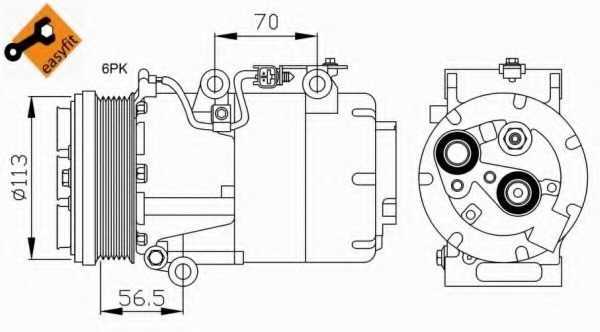 Compresor aer conditionat