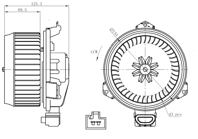 Ventilator habitaclu