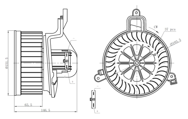 Ventilator habitaclu