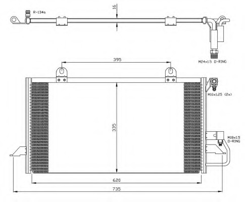 Condensator climatizare