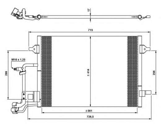 Condensator climatizare