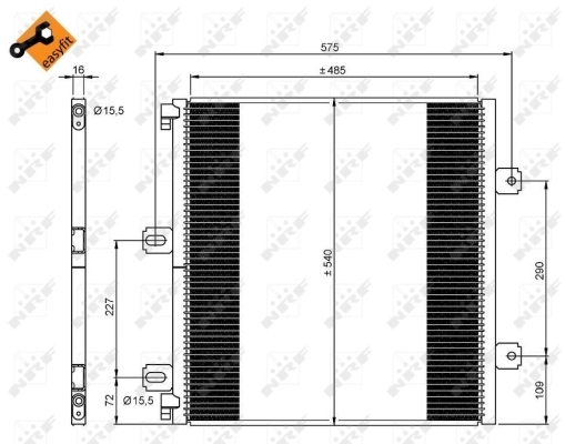 Condensator climatizare