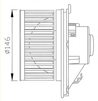 Ventilator radiator