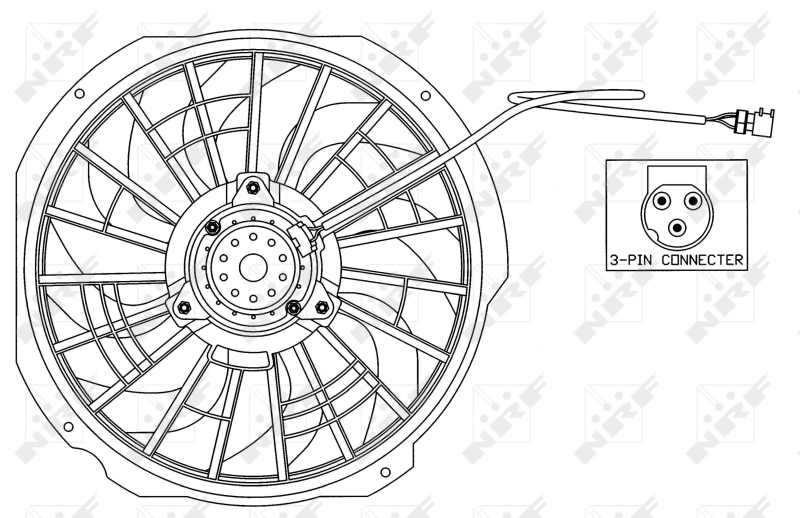 Ventilator radiator