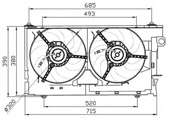 Ventilator radiator