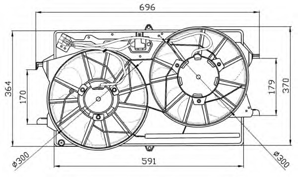 Ventilator radiator