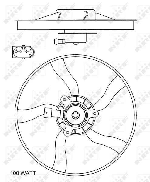 Ventilator radiator