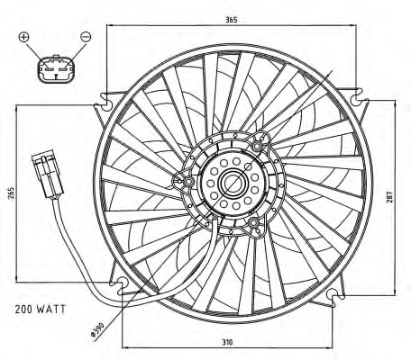 Ventilator radiator