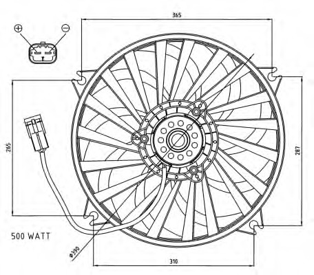 Ventilator radiator