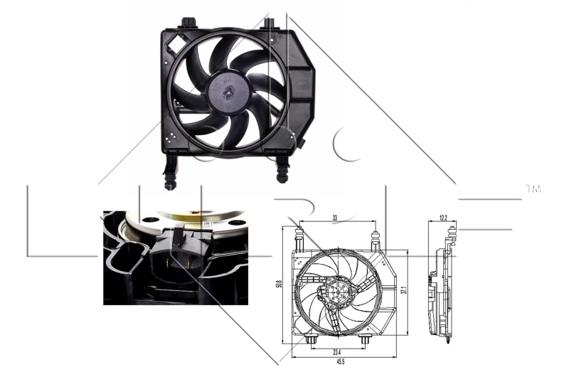 Ventilator radiator