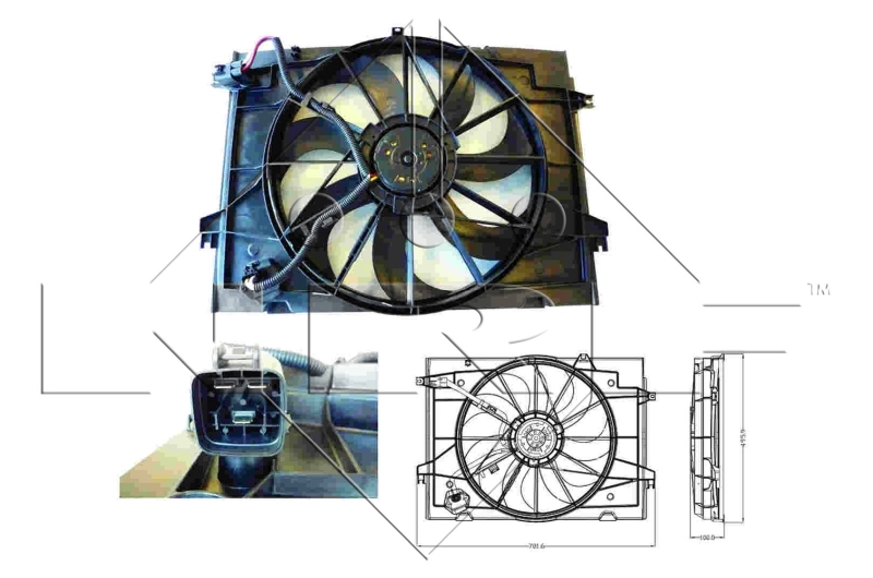 Ventilator radiator