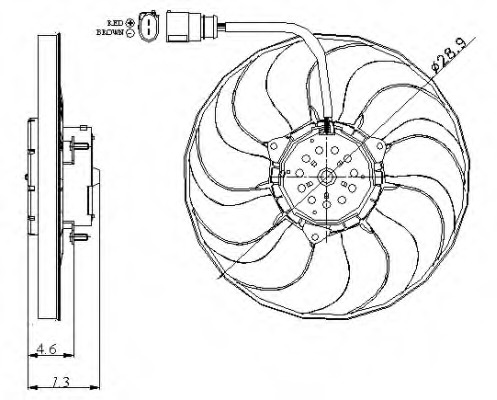 Ventilator radiator