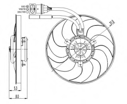 Ventilator radiator