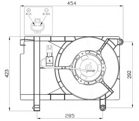 Ventilator radiator