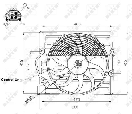 Ventilator radiator