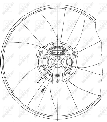 Ventilator radiator