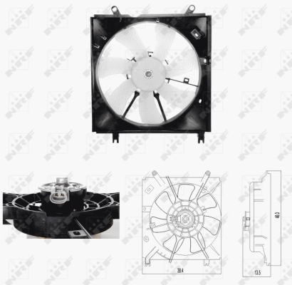 Ventilator radiator