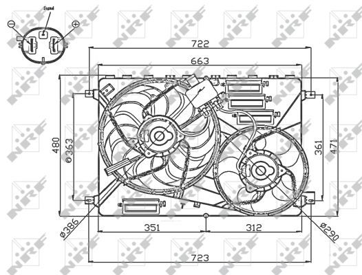 Ventilator radiator