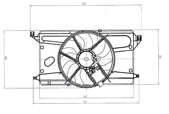 Ventilator radiator