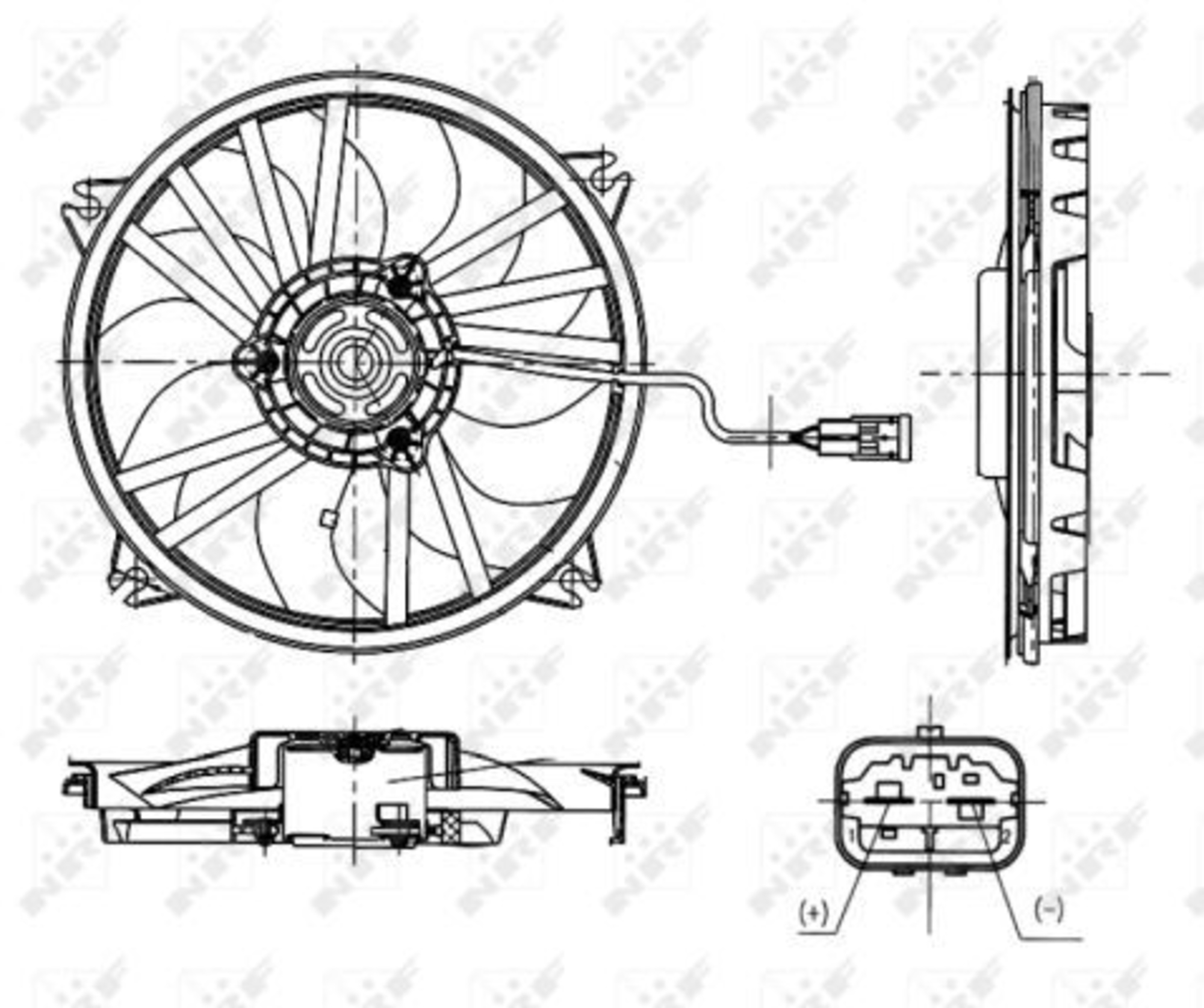 Ventilator radiator