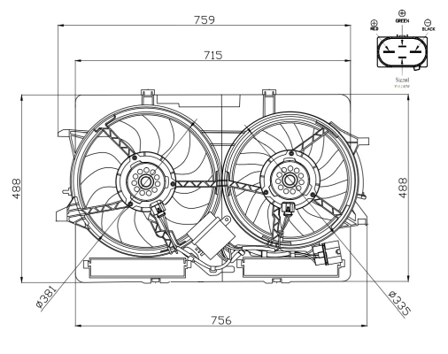 Ventilator radiator