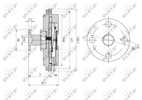 Ventilator radiator