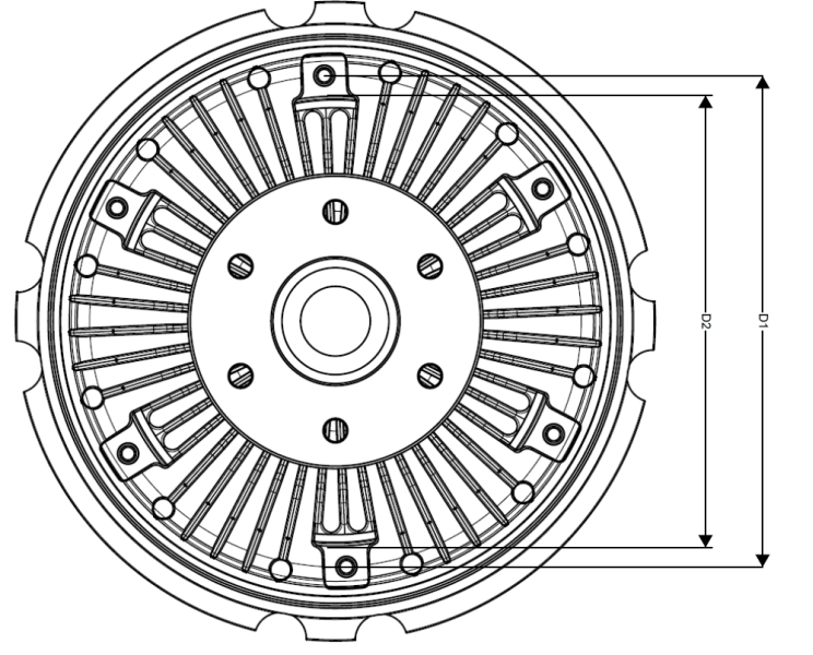 Ventilator radiator