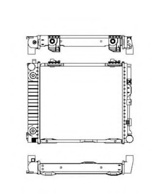 Radiator racire motor