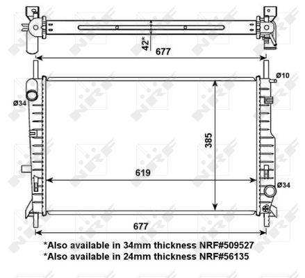 Radiator racire motor