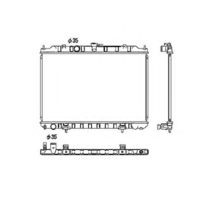 Radiator racire motor