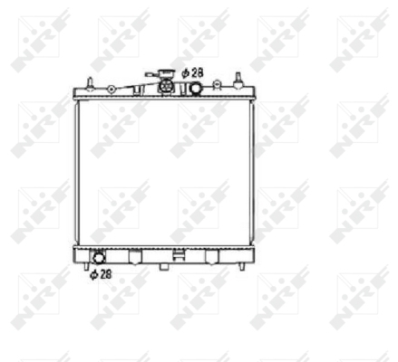 Radiator racire motor