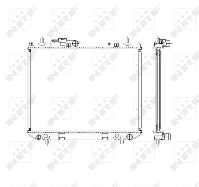 Radiator racire motor