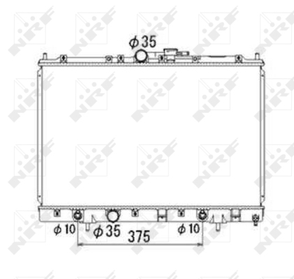 Radiator racire motor