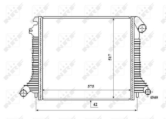 Radiator racire motor