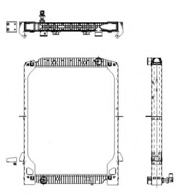 Radiator racire motor