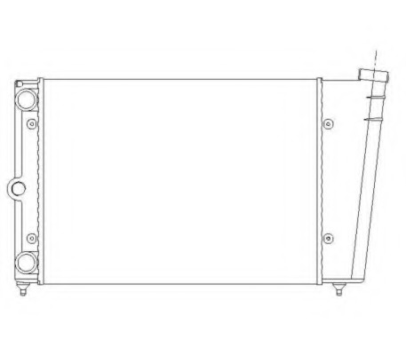 Radiator racire motor