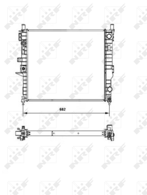 Radiator racire motor