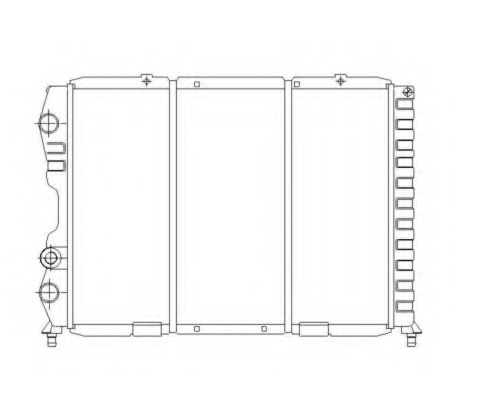 Radiator racire motor