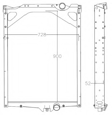 Radiator racire motor