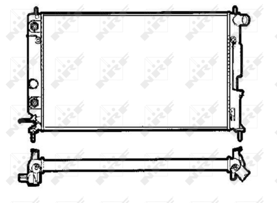 Radiator racire motor