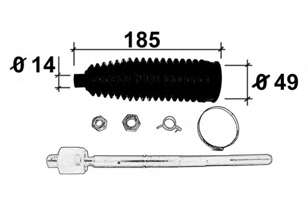 Set reparatie caseta directie