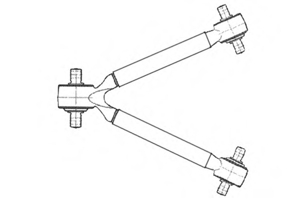 Brat transversal suspensie