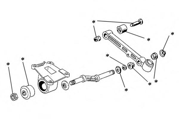 Set suspensie roata