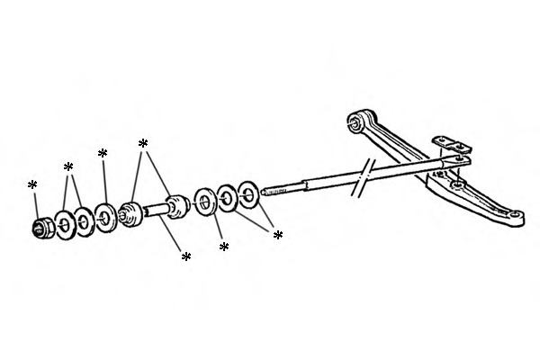 Set suspensie roata