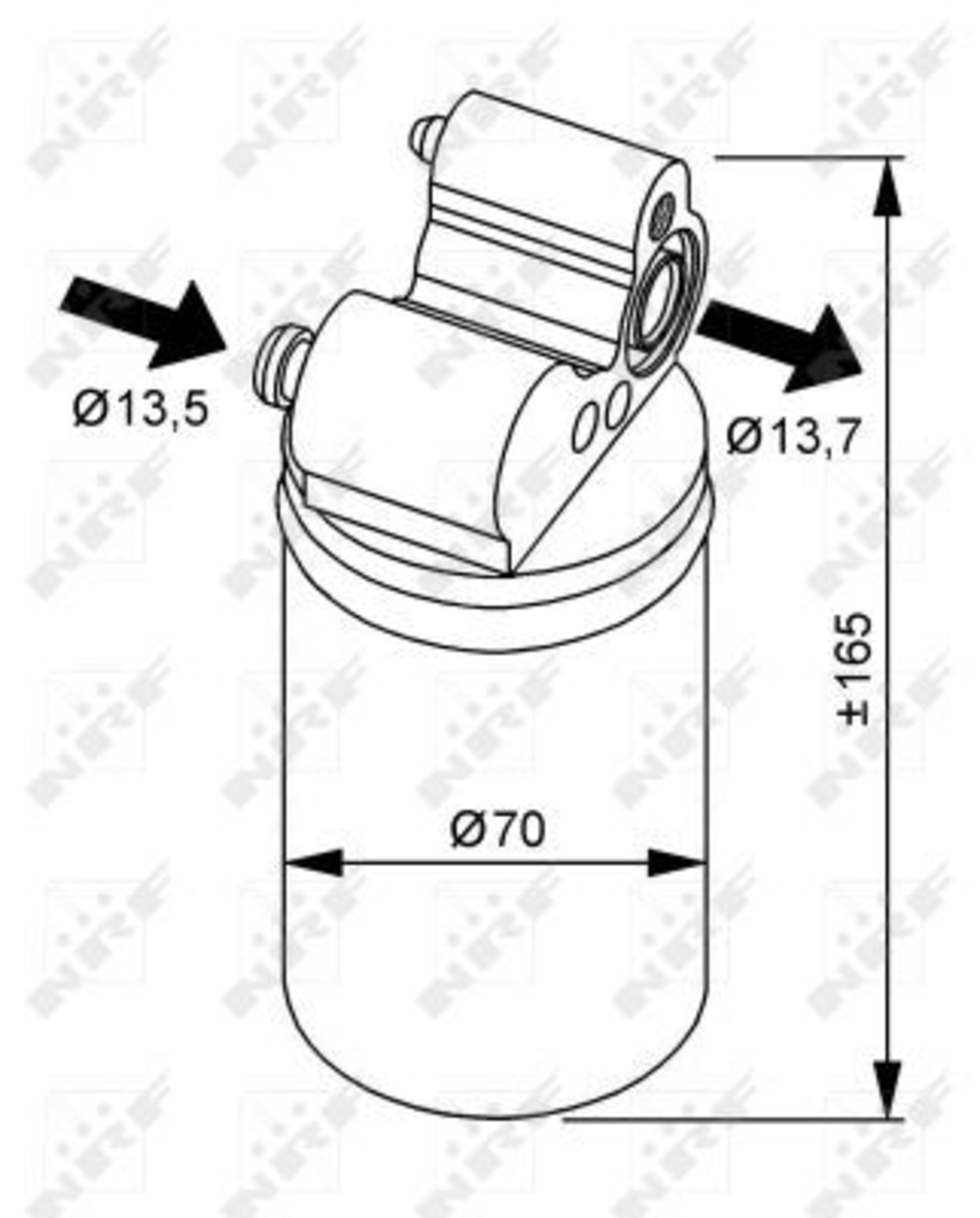 Furtun radiator