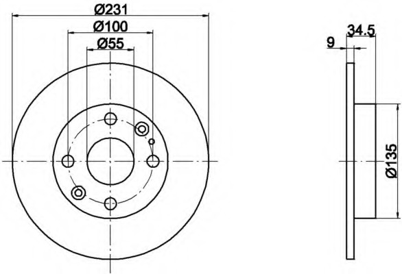 Disc frana